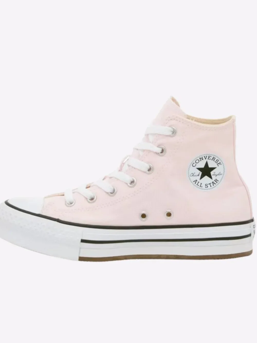 Converse Chuck Taylor All Star High-Top Platform Sneaker Light Pink Kids Size 1